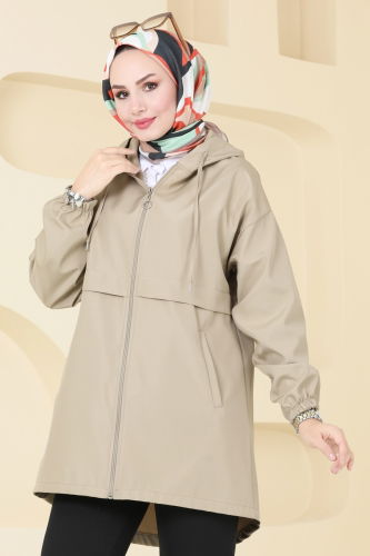 moda selvim Overcoat 3030KTR750 Vision - Thumbnail