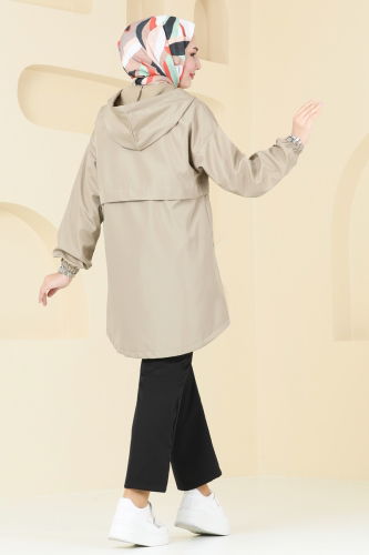 moda selvim Overcoat 3030KTR750 Vision - Thumbnail