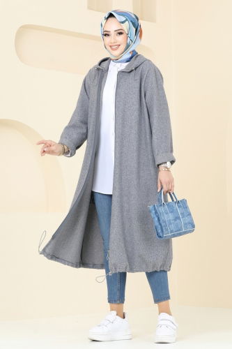 K.T.R. - Overcoat 3033KTR750 Gray