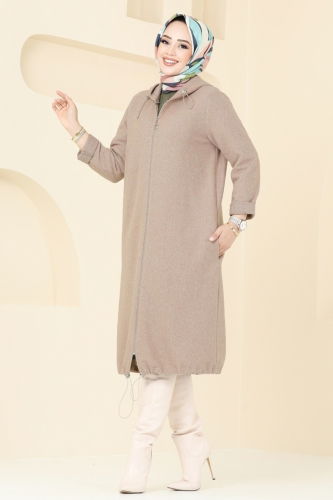 moda selvim Overcoat 3033KTR750 Vision - Thumbnail