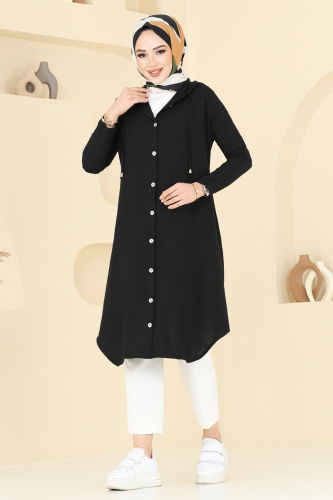 K.T.R. - Overcoat 3045KTR750 Black