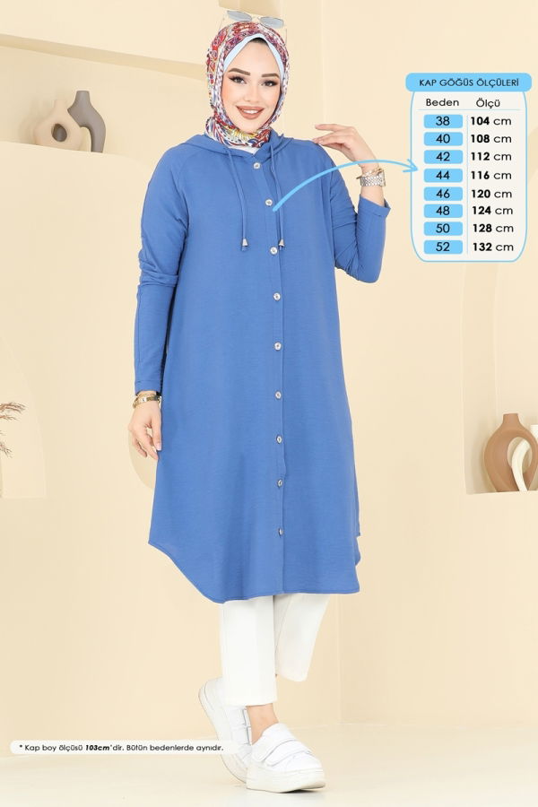 Modaselvim معطف/كاب كاب ازرق 3045KTR750