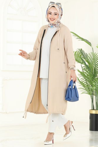 K.T.R. - Overcoat 3046KTR750 Beige