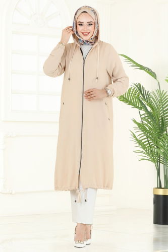 moda selvim كاب بيج 3046KTR750 - Thumbnail