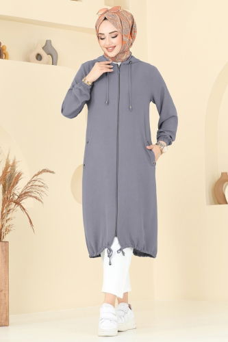 K.T.R. - Overcoat 3046KTR750 Gray