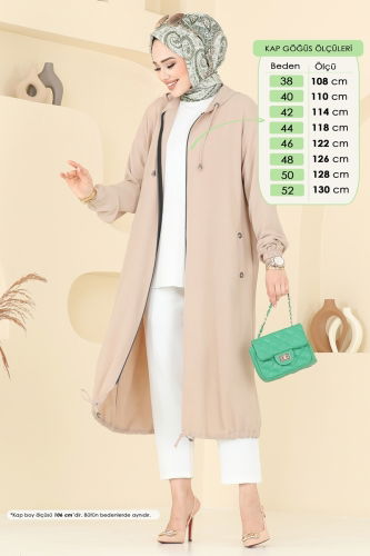 moda selvim كاب بيج 3046KTR750 - Thumbnail