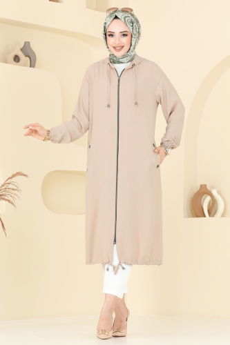 moda selvim كاب بيج 3046KTR750 - Thumbnail