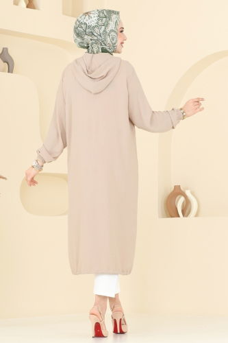 moda selvim كاب بيج 3046KTR750 - Thumbnail