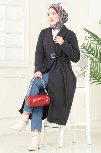 K.T.R. - Overcoat 3073KTR750 Anthracite