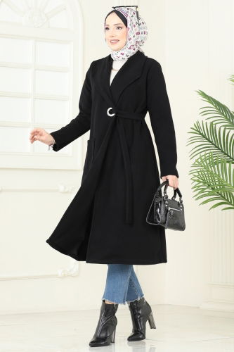K.T.R. - Overcoat 3073KTR750 Black
