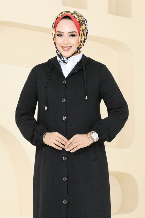 Overcoat 320DVL817 Black - 4