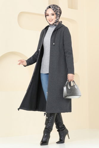 D.V.L. - Overcoat 321DVL817 Anthracite