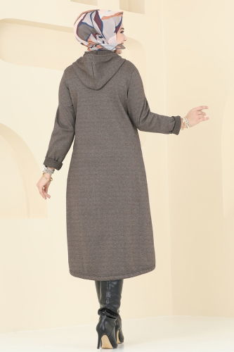 moda selvim Overcoat 321DVL817 Vision - Thumbnail