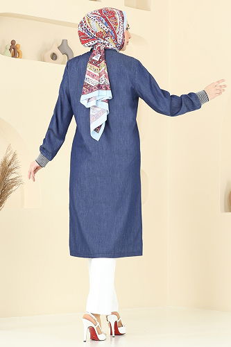 moda selvim كاب جينز غامق 329MSA980 - Thumbnail