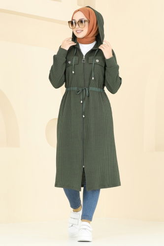 P.R.M. - Overcoat 4047PM271 Khaki