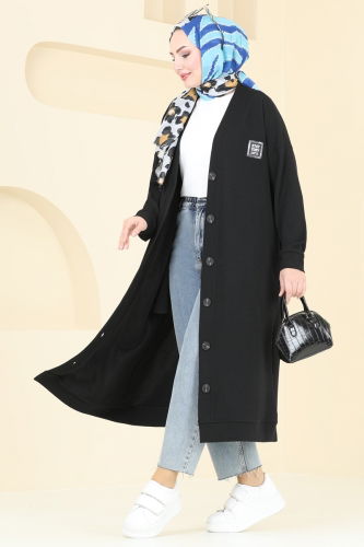 P.R.M. - Overcoat 4048PM271 Black