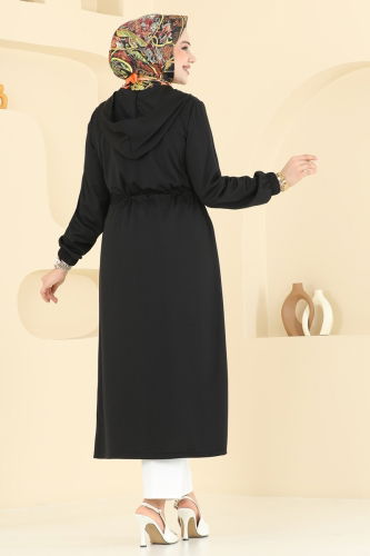 moda selvim كاب أسود 420DVL817 - Thumbnail
