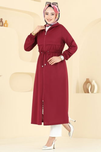 moda selvim كاب خمري 420DVL817 - Thumbnail