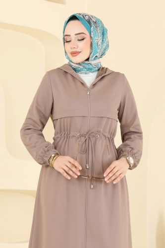 moda selvim Overcoat 420DVL817 Dark Vision - Thumbnail
