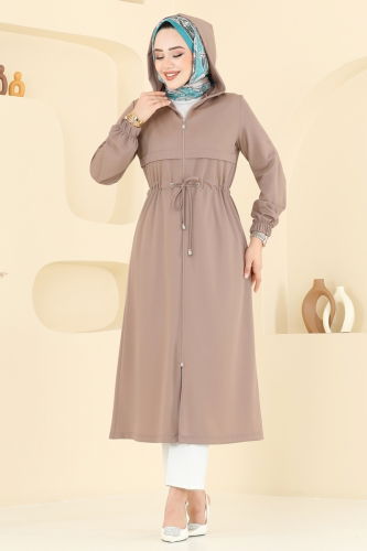 moda selvim Overcoat 420DVL817 Dark Vision - Thumbnail