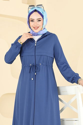 moda selvim كاب ازرق 420DVL817 - Thumbnail