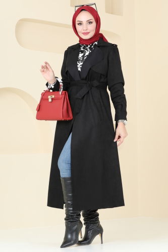 A.L. - Overcoat 4277AL357 Black