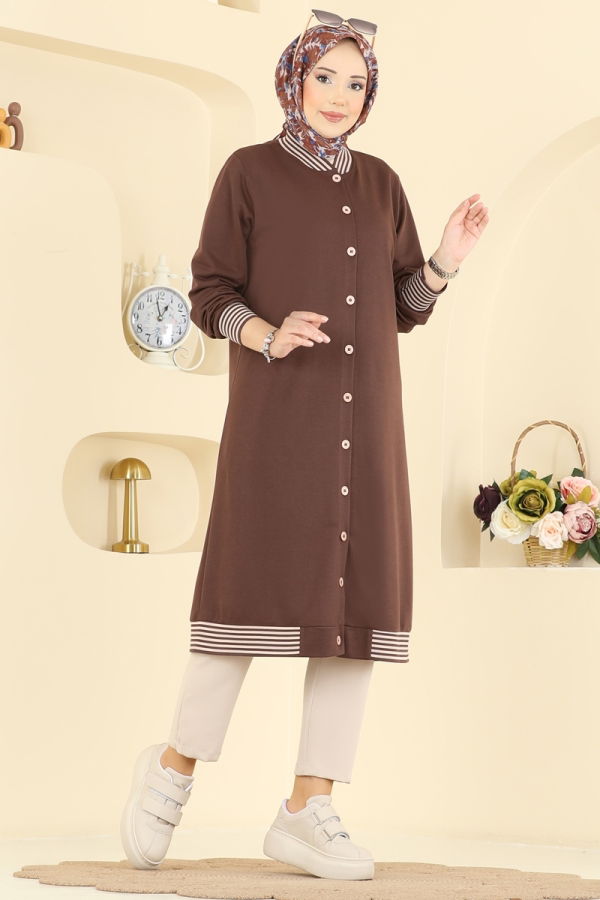 Modaselvim Overcoat / Coat Overcoat 4518PM271 Brown