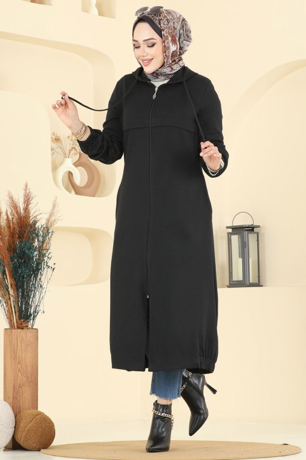 Modaselvim Overcoat / Coat Overcoat 462DVL817 Black