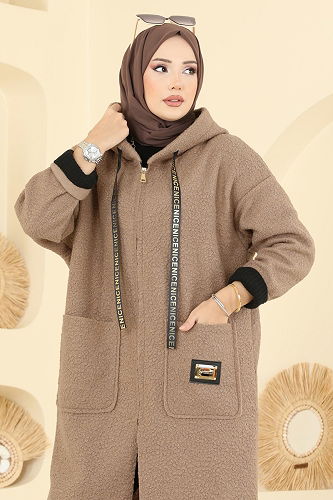 moda selvim Overcoat 4739ZNK1009 Vision - Thumbnail