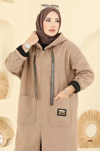 moda selvim Overcoat 4739ZNK1009 Vision - Thumbnail