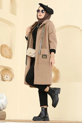 moda selvim Overcoat 4739ZNK1009 Vision - Thumbnail