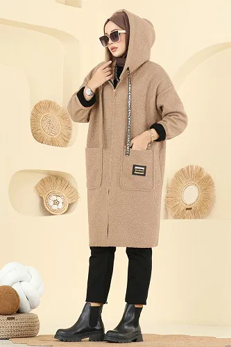 moda selvim Overcoat 4739ZNK1009 Vision - Thumbnail