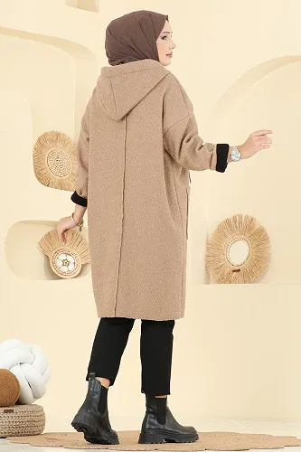 moda selvim Overcoat 4739ZNK1009 Vision - Thumbnail