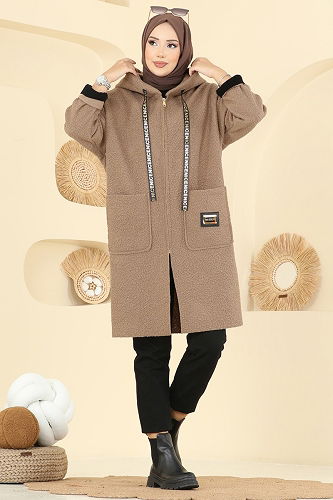 moda selvim كاب بيج 4739ZNK1009 - Thumbnail