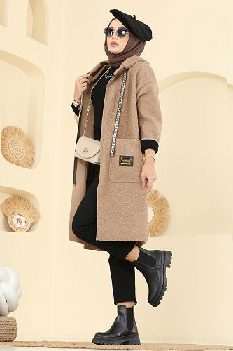 moda selvim كاب بيج 4739ZNK1009 - Thumbnail