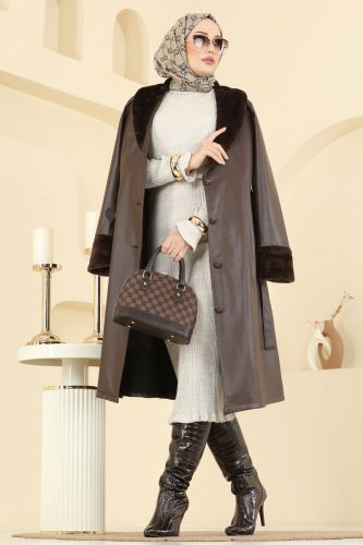 O.R.G. - Overcoat 4806ORG1169 Brown