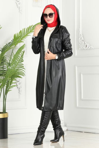 M.S.M - OVERCOAT 503MSM187 Black