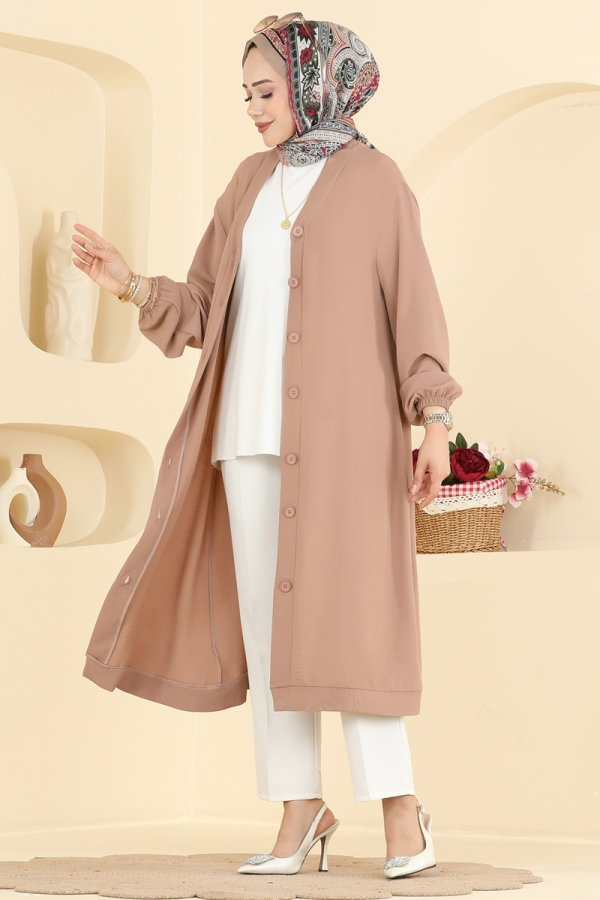 Modaselvim معطف/كاب كاب بيج 5044MP806