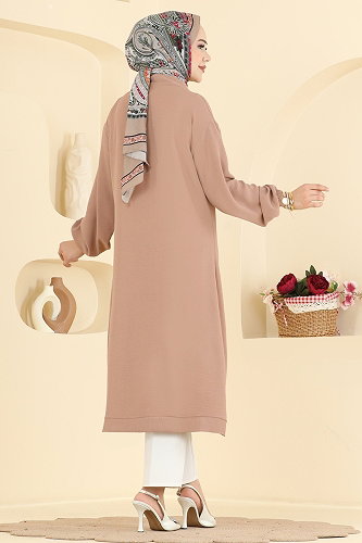 moda selvim كاب بيج 5044MP806 - Thumbnail