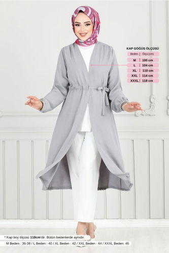 MRV U.Z. - Overcoat 5097UZ1029-M Gray
