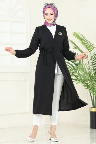 U.Z. - Overcoat 5097UZ662 Black