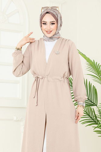 moda selvim Overcoat 5097UZ662 Vision - Thumbnail