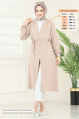 moda selvim Overcoat 5097UZ662 Vision - Thumbnail