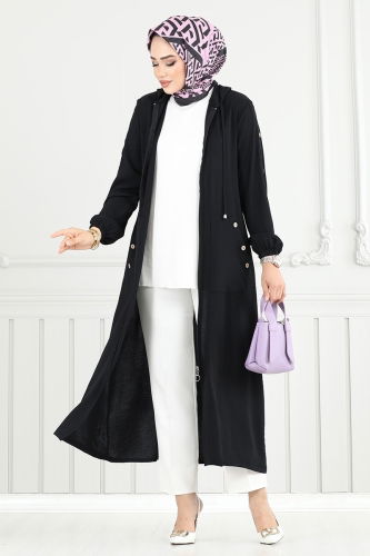 MRV N.F.C. - Overcoat 5318NFC915-M Black