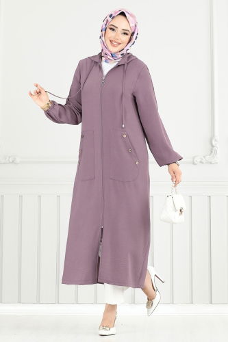 MRV N.F.C. - Overcoat 5318NFC915-M Dark Lilac