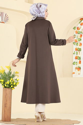 moda selvim كاب بني 5620EDF311 - Thumbnail