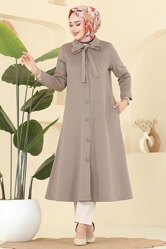 moda selvim كاب بيج غامق 5620EDF311 - Thumbnail