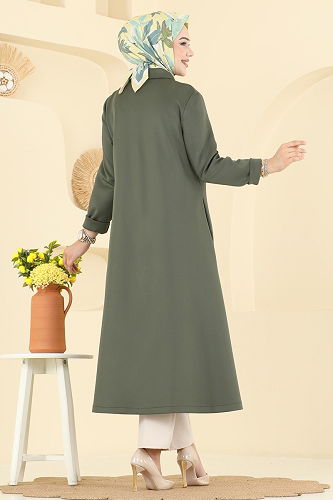 moda selvim كاب اخضر عفني 5620EDF311 - Thumbnail