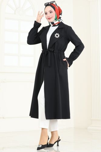 Overcoat 5653EDF311 Black - 1