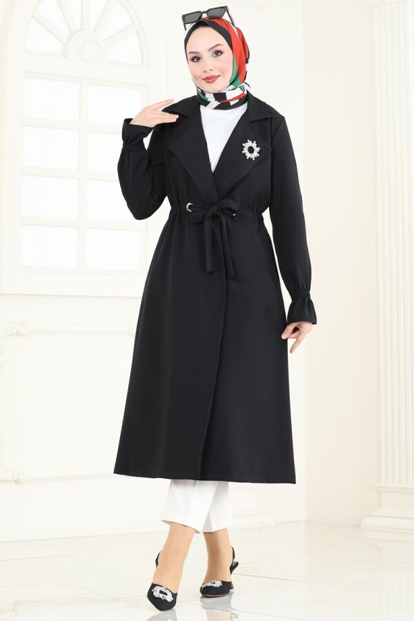 Overcoat 5653EDF311 Black - 3